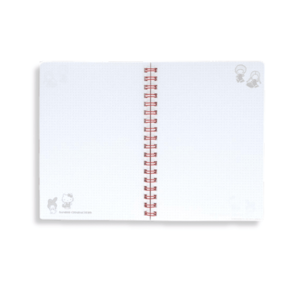 Sanrio Characters New Life B6 Spiral Notebook - Twinkle Glory