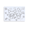 Sanrio Characters Palette Colouring Set with Paints & Sheets - Twinkle Glory