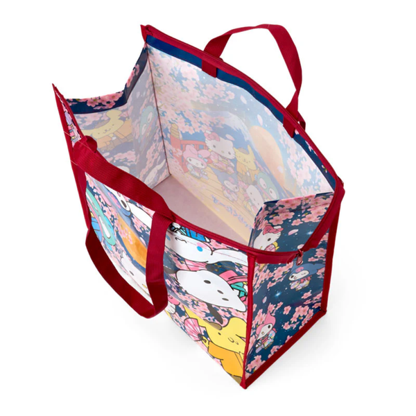 Sanrio Characters Sakura Festival Reusable Shopping Bag - Twinkle Glory