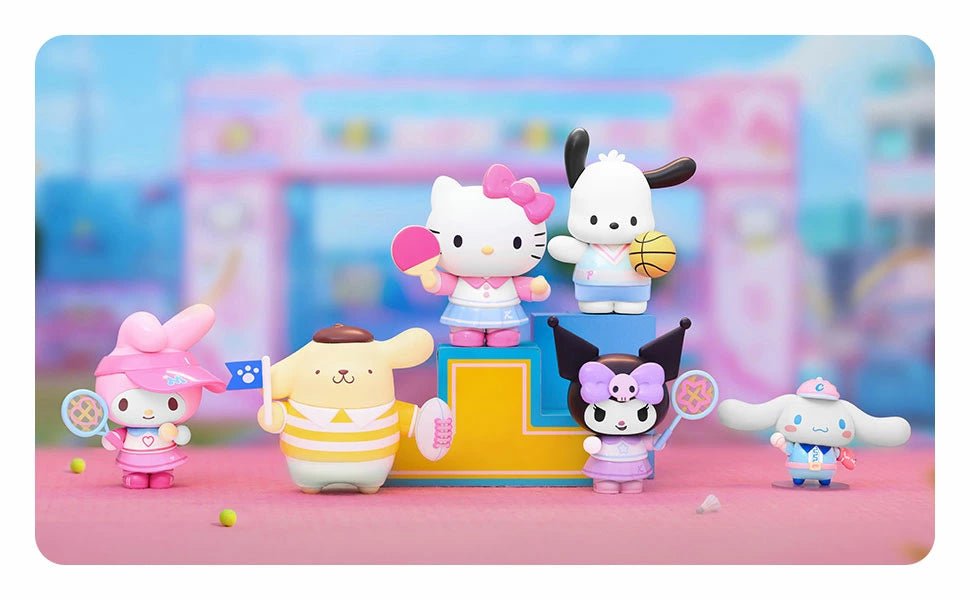 Sanrio Characters Vibrant Sports Meeting Series Figures Blind Box - Twinkle Glory