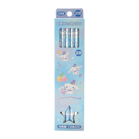 Sanrio Cinnamoroll 2B Pencils 12pcs Set - Twinkle Glory