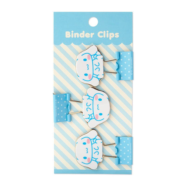 Sanrio Cinnamoroll Binder Clip 3pcs Set - Twinkle Glory