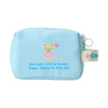 Sanrio Cinnamoroll Blue Zipper Pouch Bag - Twinkle Glory