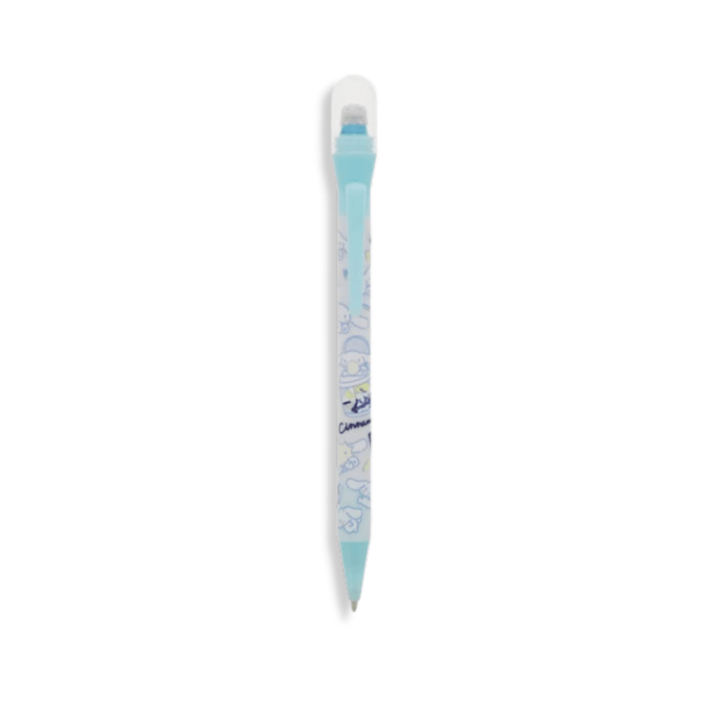 Sanrio Cinnamoroll Bubble Gum Theme Rotating Mascot Mechanical Pencil - Twinkle Glory