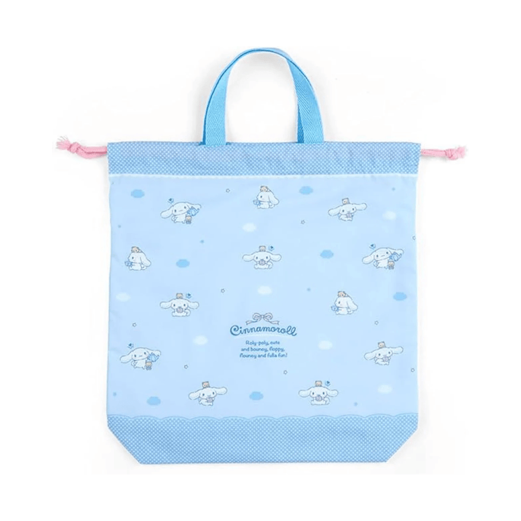Sanrio Cinnamoroll Drawstring Bag with Handle - Twinkle Glory