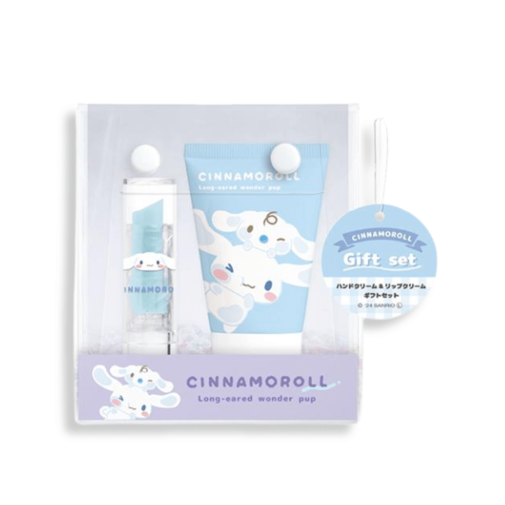 Sanrio Cinnamoroll Hand Cream & Lip Balm Gift Set - Twinkle Glory