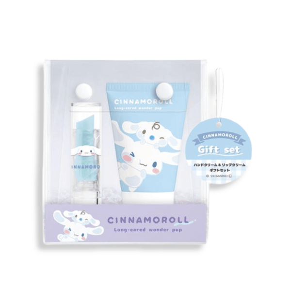 Sanrio Cinnamoroll Hand Cream & Lip Balm Gift Set - Twinkle Glory