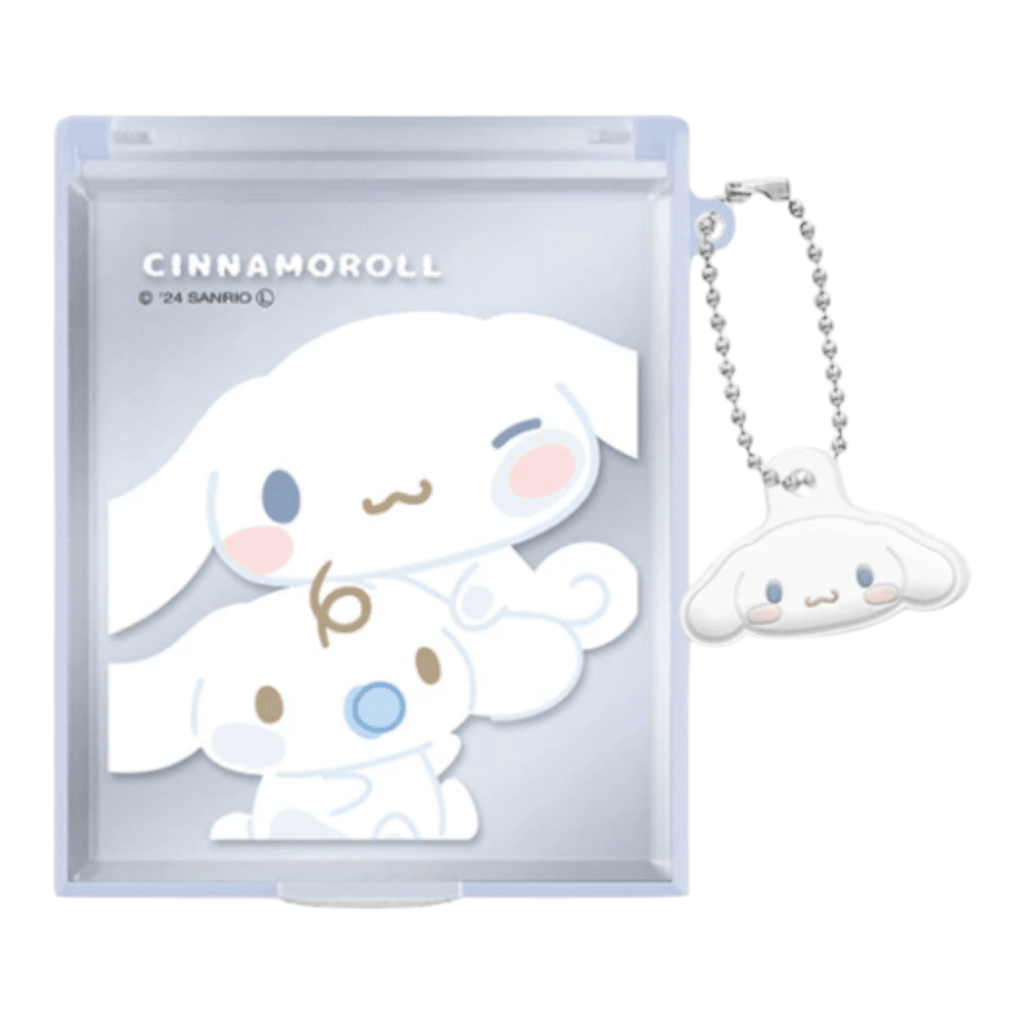 Sanrio Cinnamoroll Handheld Mirror with Mascot Charm - Twinkle Glory