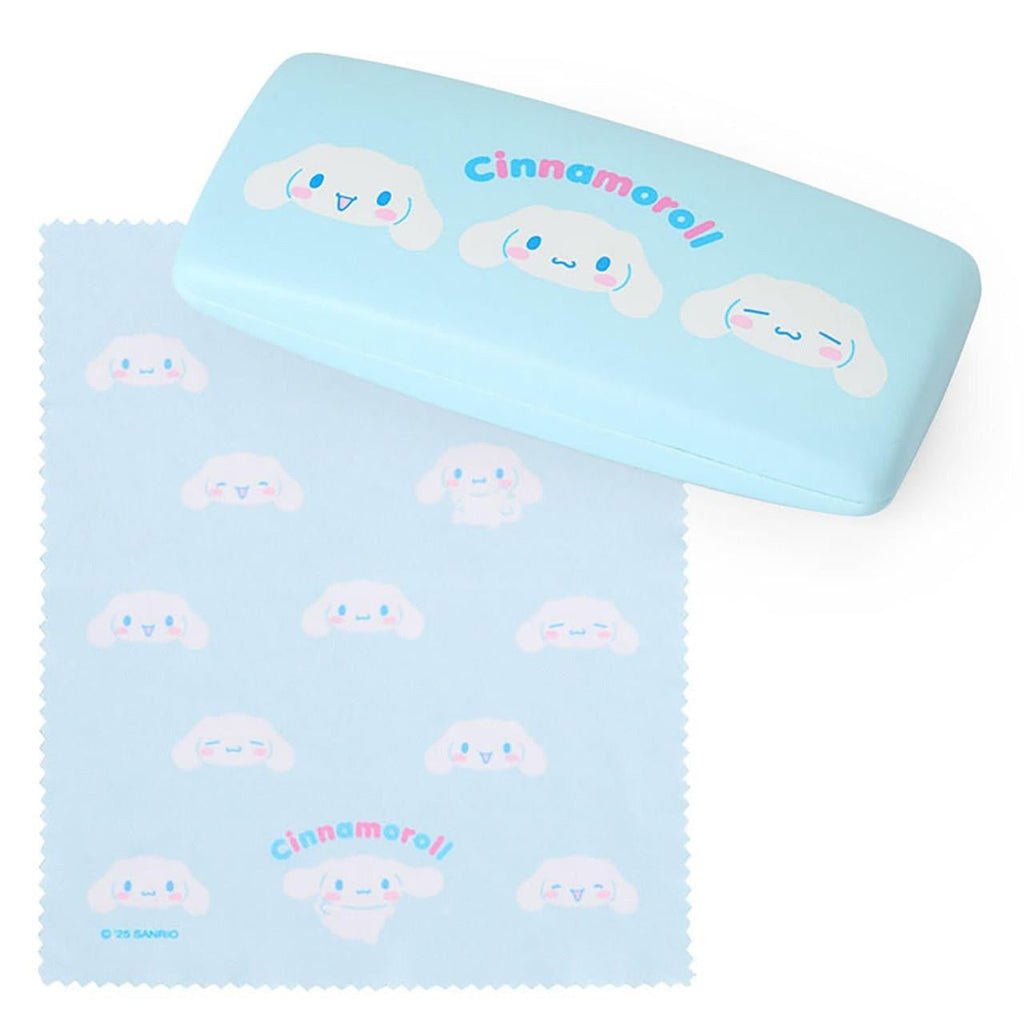 Sanrio Cinnamoroll Hard Glasses Case with Cleaning Cloth - Twinkle Glory