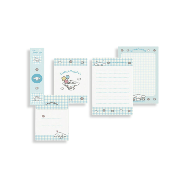 Sanrio Cinnamoroll “Kid Blush” Mini Letter Set - Twinkle Glory