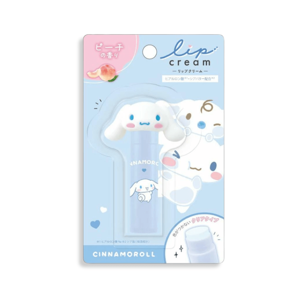 Sanrio Cinnamoroll Mascot Peach Scent Lip Balm - Twinkle Glory