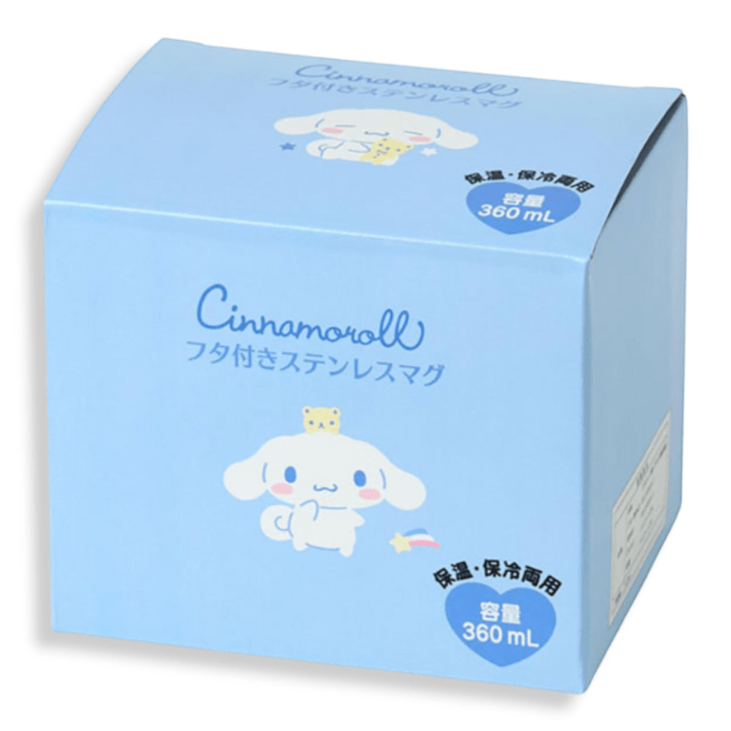 Sanrio Cinnamoroll Stainless Steel Mug With Lid - Twinkle Glory