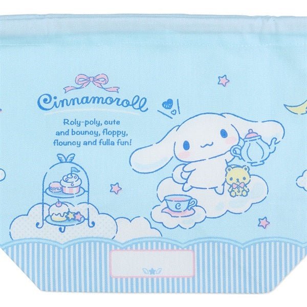 Sanrio Cinnamoroll Teatime Lunch Purse With Bottom Plate - Twinkle Glory