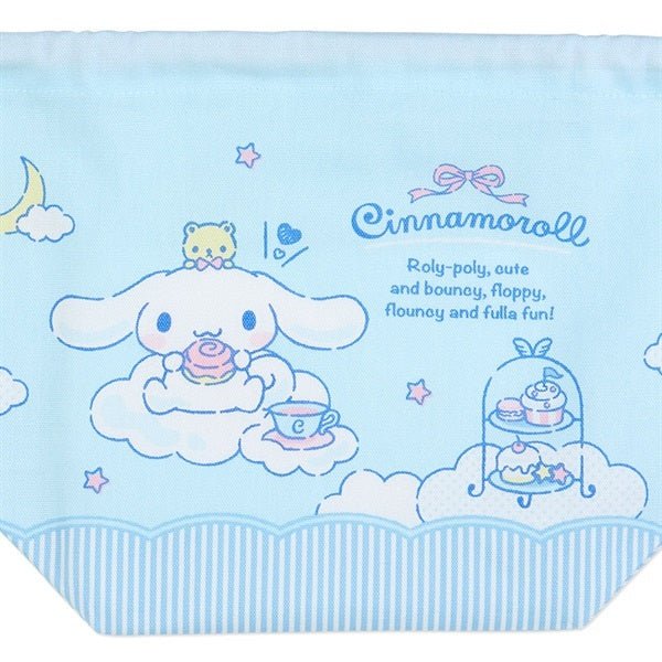 Sanrio Cinnamoroll Teatime Lunch Purse With Bottom Plate - Twinkle Glory