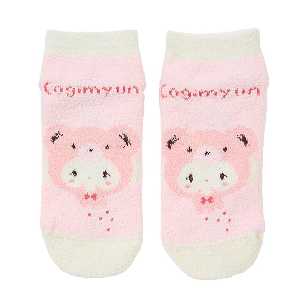 Sanrio Cogimyun Bear Fluffy White Sock - Twinkle Glory