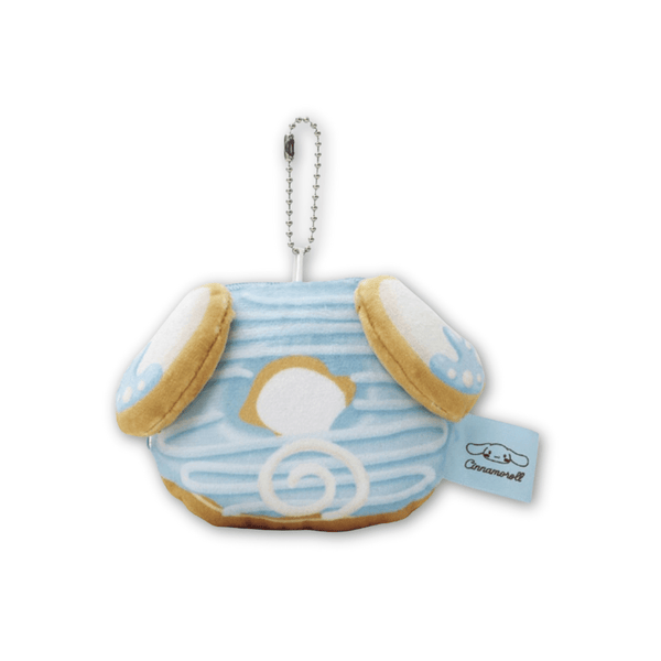 Sanrio Donut Cinnamoroll Mini Plush Pouch Keychain - Twinkle Glory