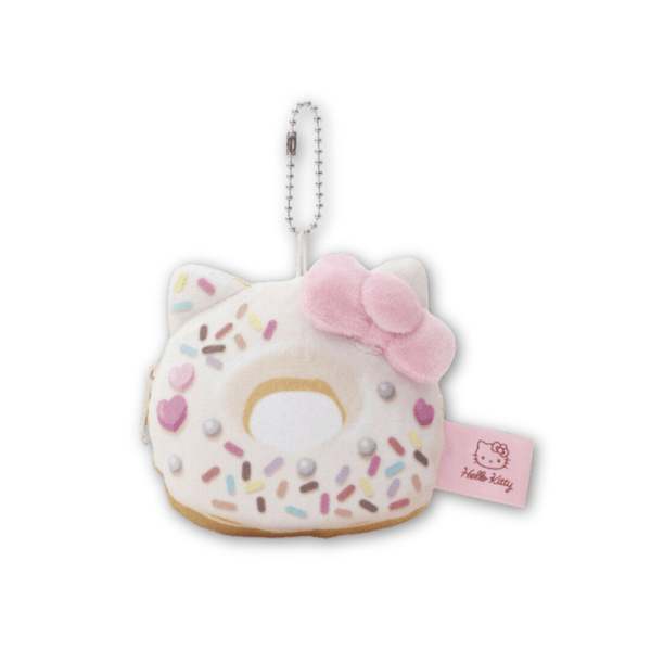 Sanrio Donut Hello Kitty Mini Plush Pouch Keychain - Twinkle Glory