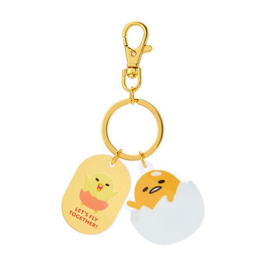 Sanrio Gudetama Face Keychain - Twinkle Glory