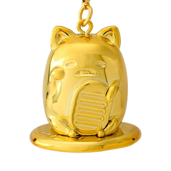 Sanrio Gudetama Golden Netsuke Charm - Twinkle Glory