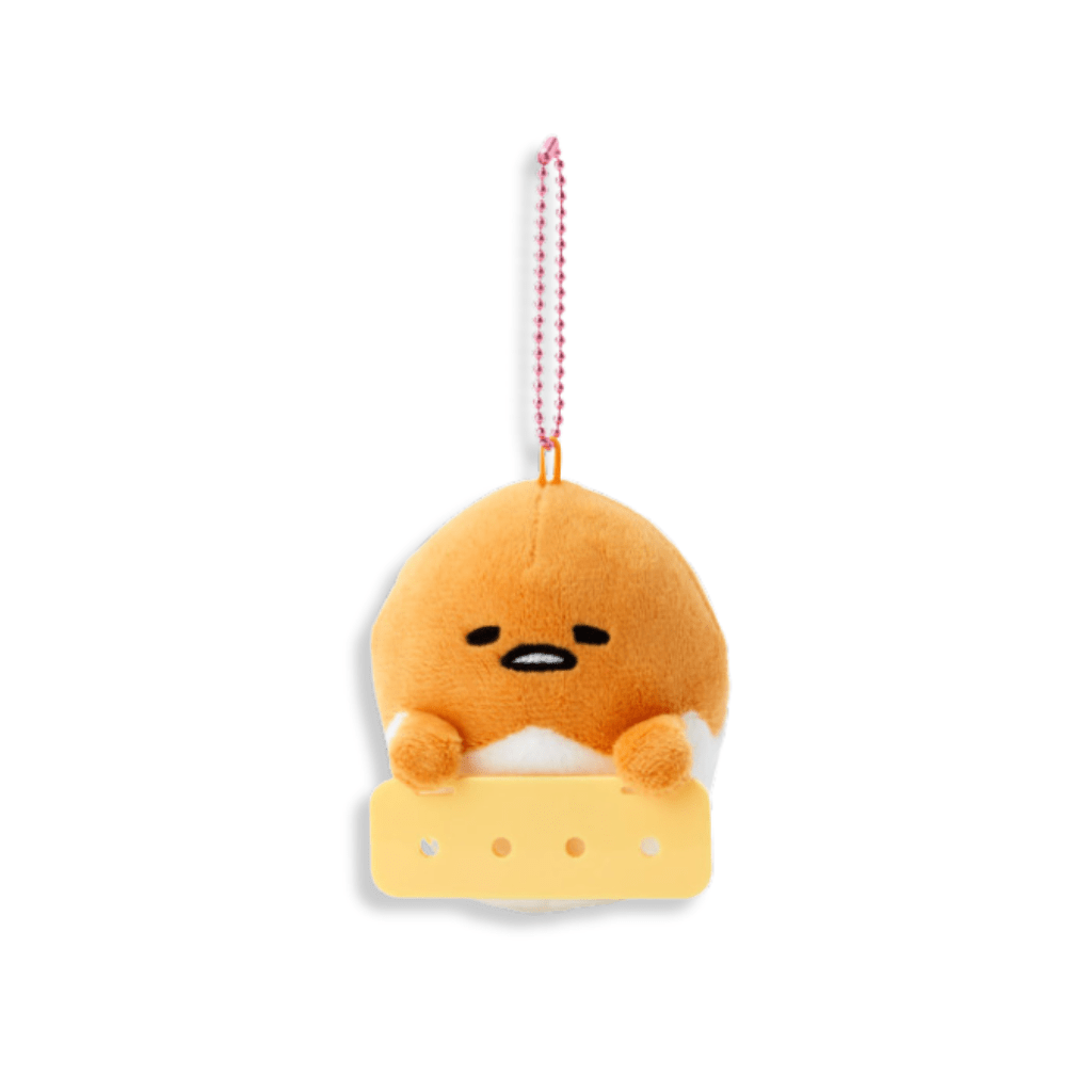 Sanrio Gudetama Maipachirun Mascot Holder Keychain - Twinkle Glory
