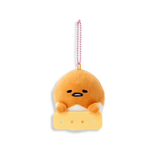 Sanrio Gudetama Maipachirun Mascot Holder Keychain - Twinkle Glory