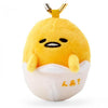 Sanrio Gudetama Plush Mascot Holder with Heart Carabiner