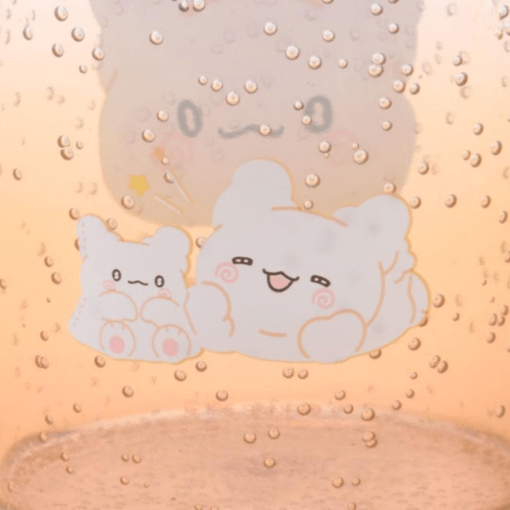 Sanrio Hanamaruobake Clear Tumbler 300 ml - Twinkle Glory