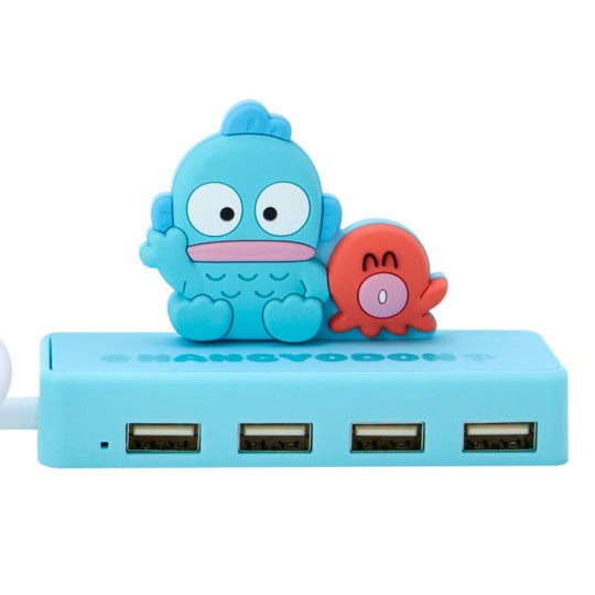 Sanrio Hangyodon 3D Slim USB Hub