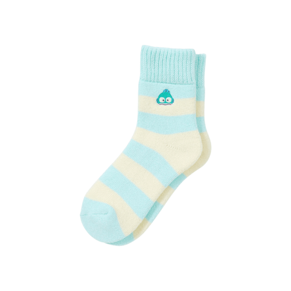Sanrio Hangyodon Green Warm Socks - Twinkle Glory