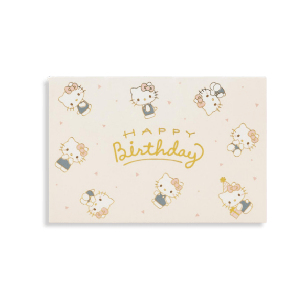 Sanrio Hello Kitty 3D Happy Birthday Greeting Card - Twinkle Glory