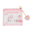 Sanrio Hello Kitty 50th Anniversary Pink Gingham Flat Pouch - Twinkle Glory