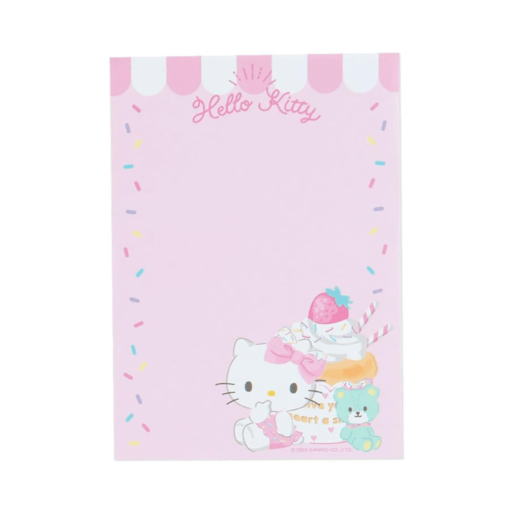 Sanrio Hello Kitty A6 Memo Set of 8 - Twinkle Glory