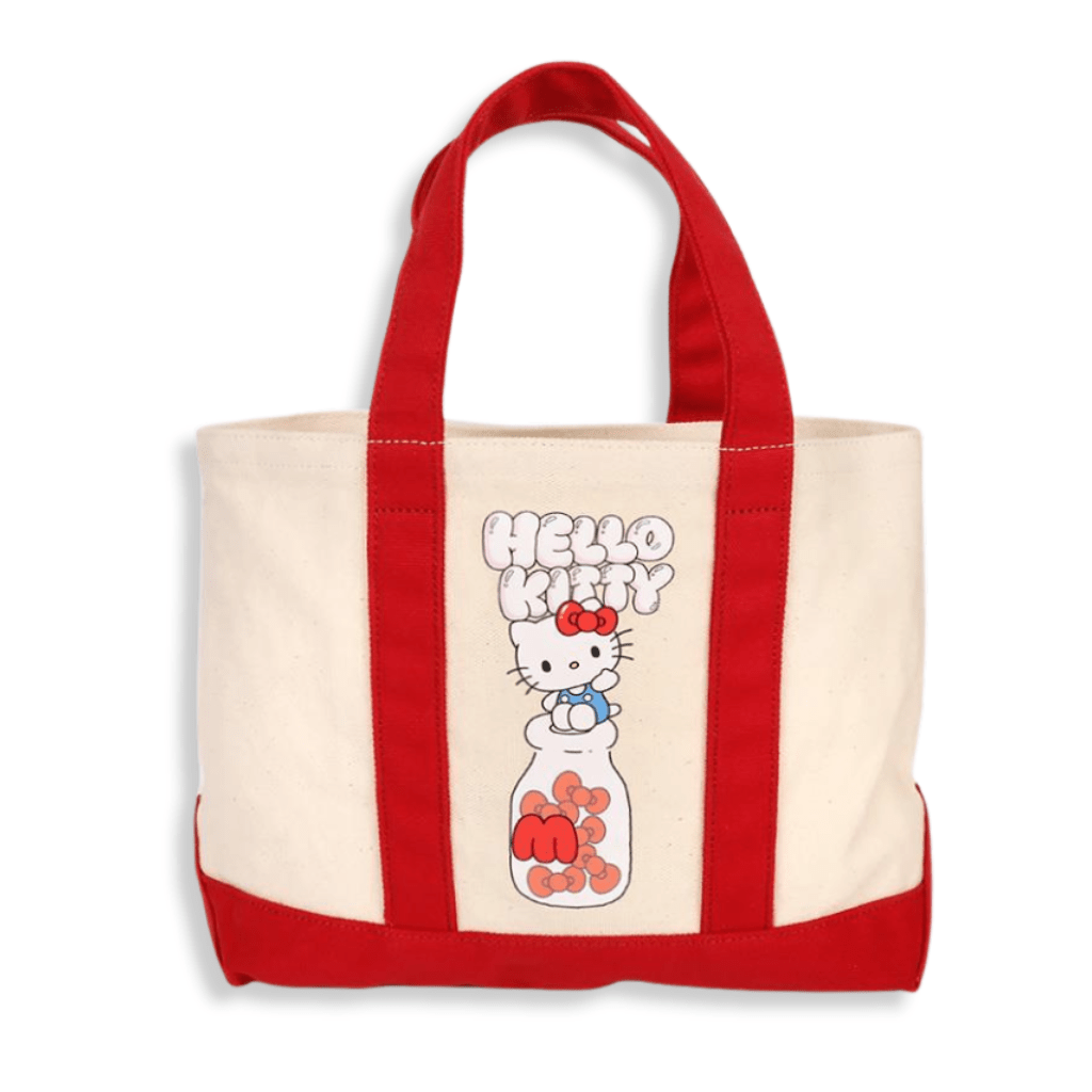 Sanrio Hello Kitty Bicolor Canvas Tote Bag - Twinkle Glory