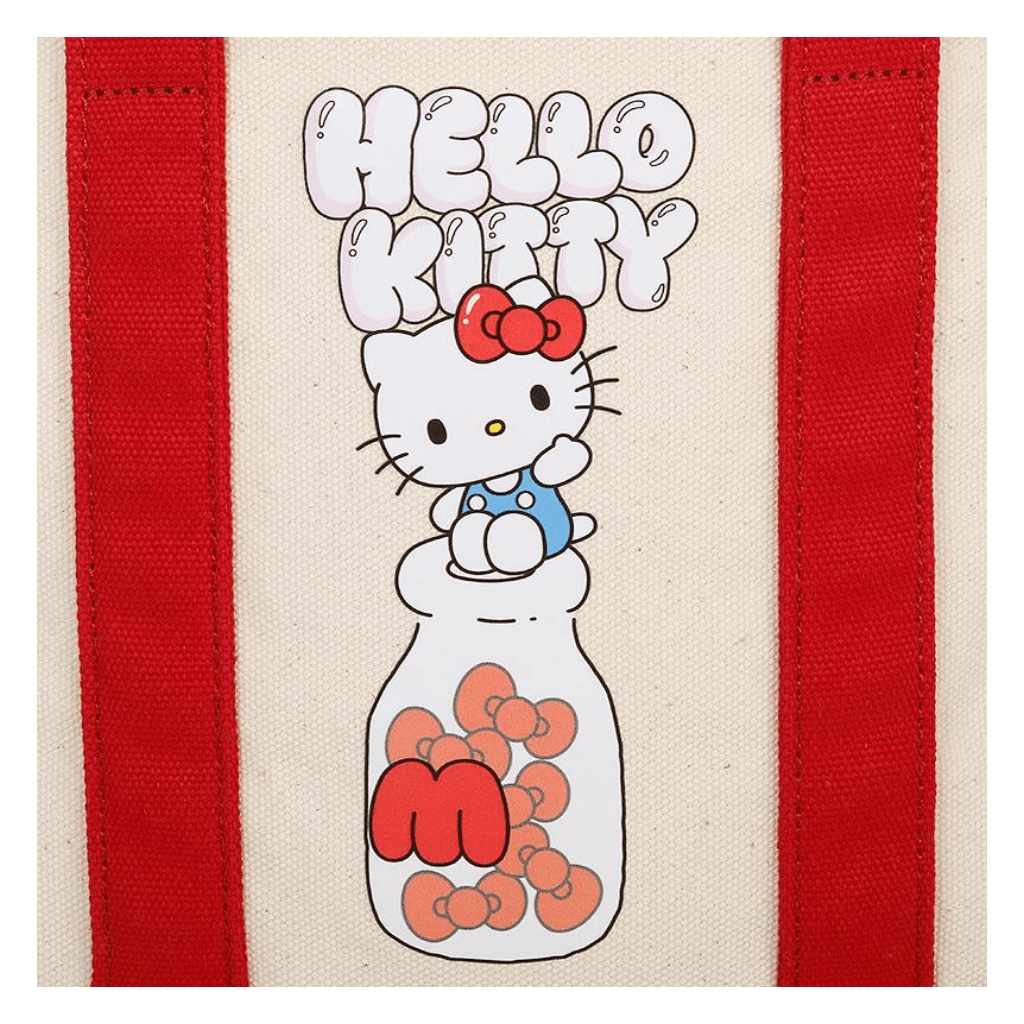 Sanrio Hello Kitty Bicolor Canvas Tote Bag - Twinkle Glory
