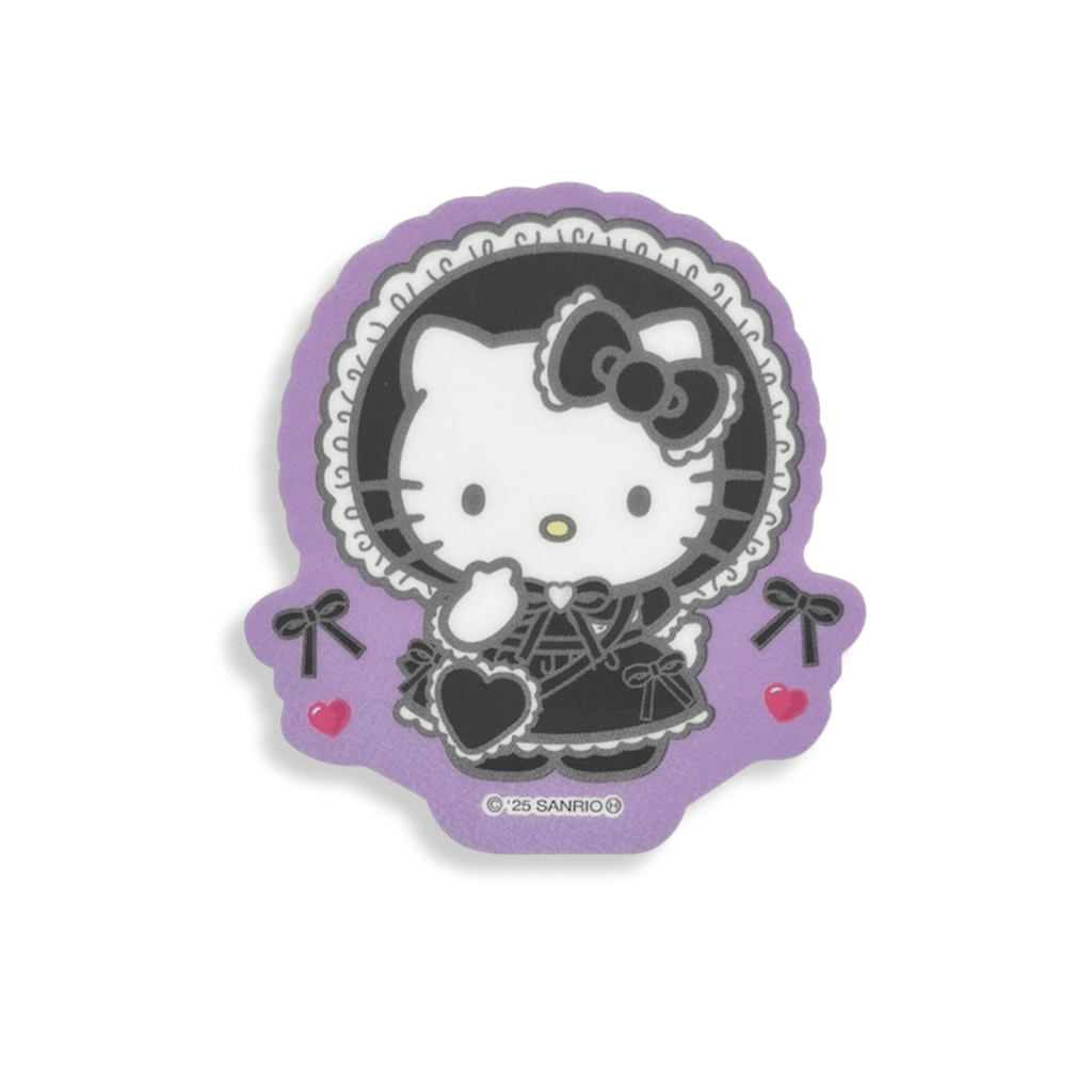 Sanrio Hello Kitty Black Lolita Die Cut Sticker - Twinkle Glory