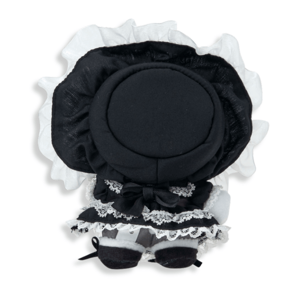 Sanrio Hello Kitty Black Lovely Frill Lolita Plush Keychain - Twinkle Glory