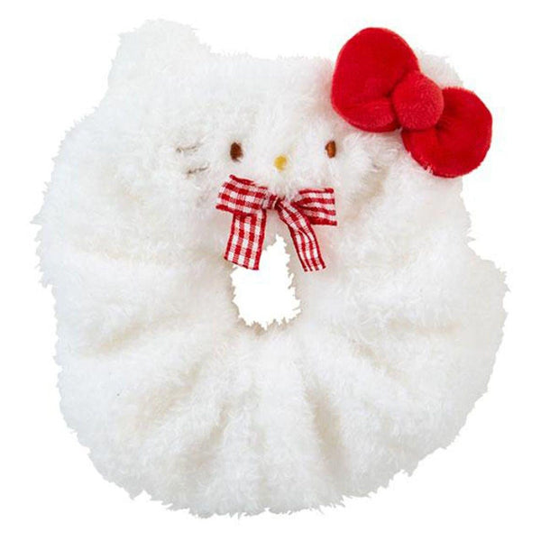 Sanrio Hello Kitty Face Scrunchie Ponytail Holder - Twinkle Glory