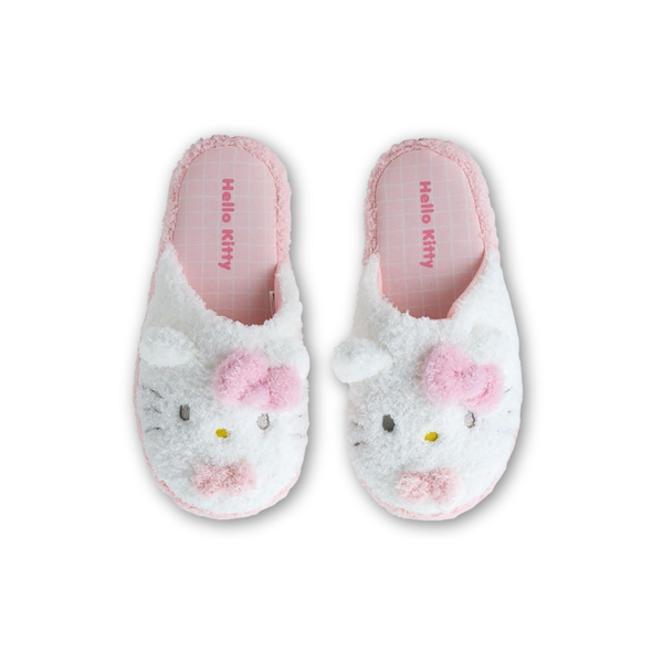 Sanrio Hello Kitty Face Shape Slippers 28cm