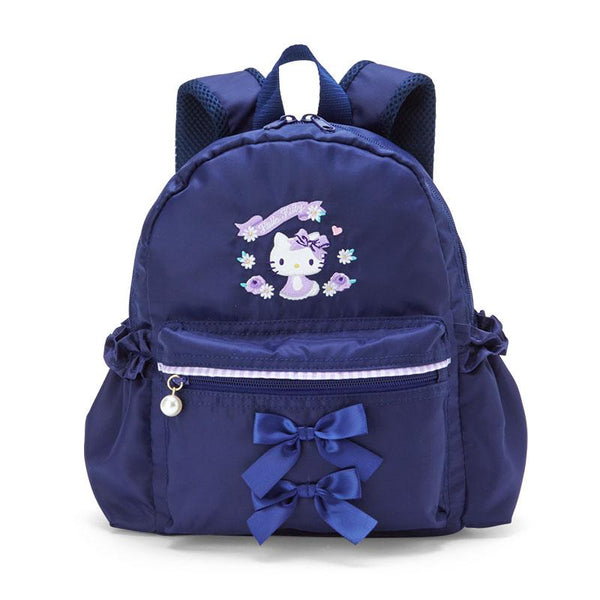 Sanrio Hello Kitty Floral Navy Backpack Small - Twinkle Glory