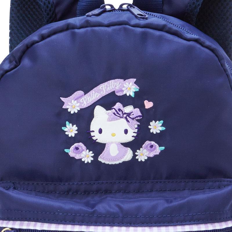 Sanrio Hello Kitty Floral Navy Backpack Small - Twinkle Glory