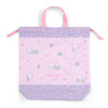 Sanrio Hello Kitty Floral Pattern Drawstring Bag with Handle - Twinkle Glory