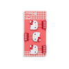 Sanrio Hello Kitty Gingham Binder Clips 3 - pcs Set - Twinkle Glory
