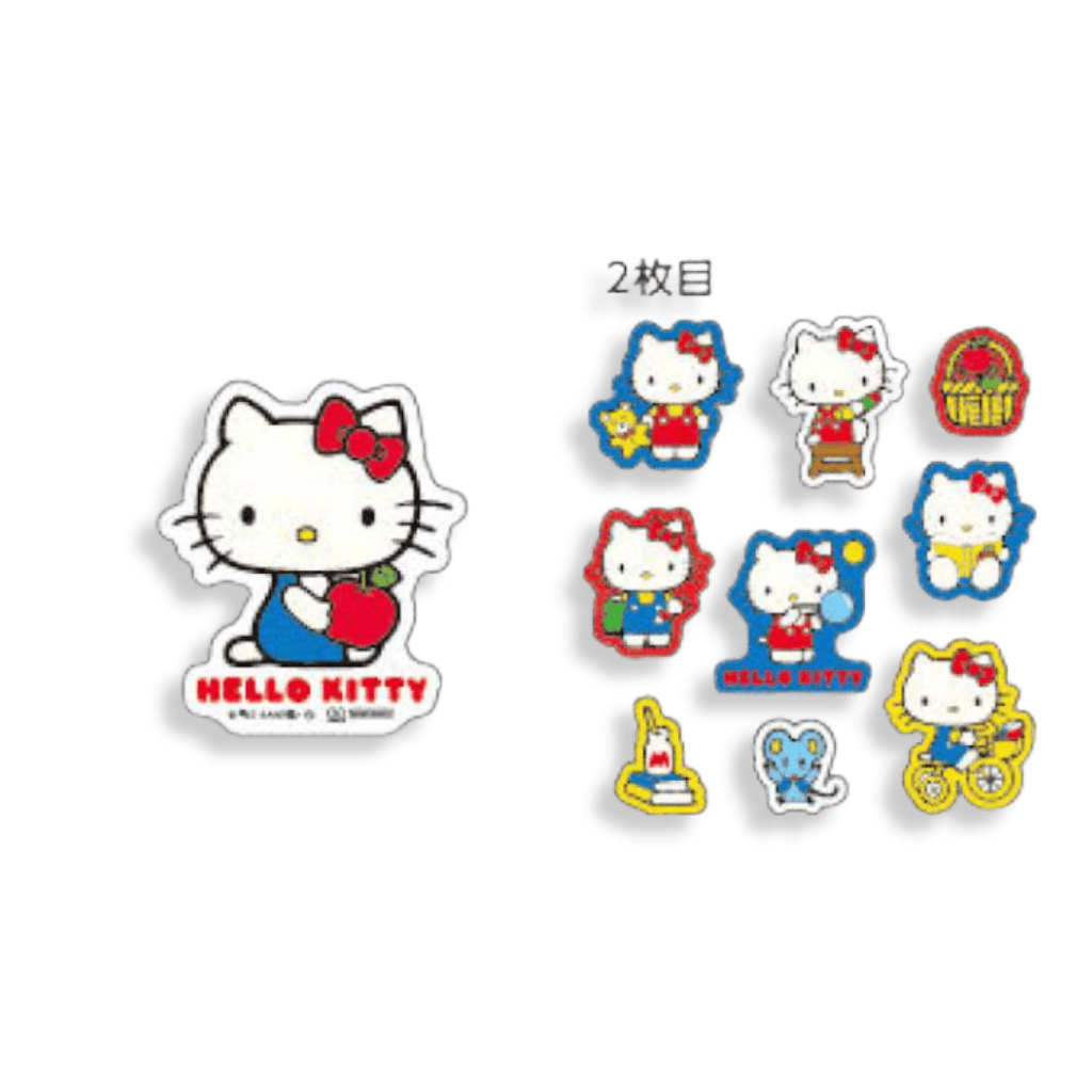 Sanrio Hello Kitty Glitter Stickers - Twinkle Glory