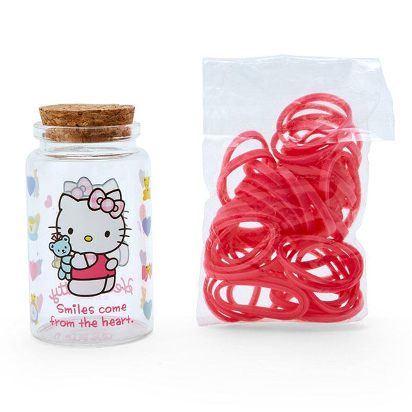 Sanrio Hello Kitty Hair Tie Set In a Bottle