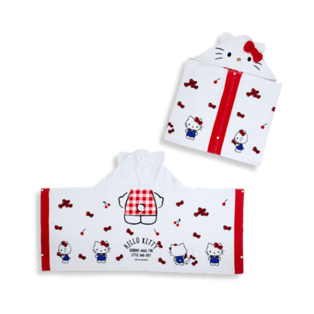 Sanrio Hello Kitty Hooded Towel 120cm - Twinkle Glory