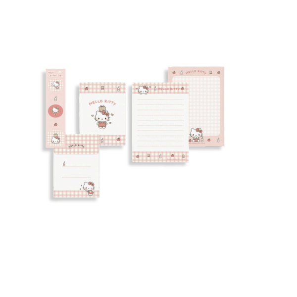 Sanrio Hello Kitty “Kid Blush” Mini Letter Set - Twinkle Glory