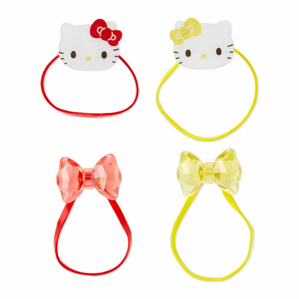 Sanrio Hello Kitty Mini Hair Rubber Band Set Of 4