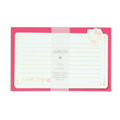 Sanrio Hello Kitty Mini Letter Set with Envelopes & Stickers - Twinkle Glory