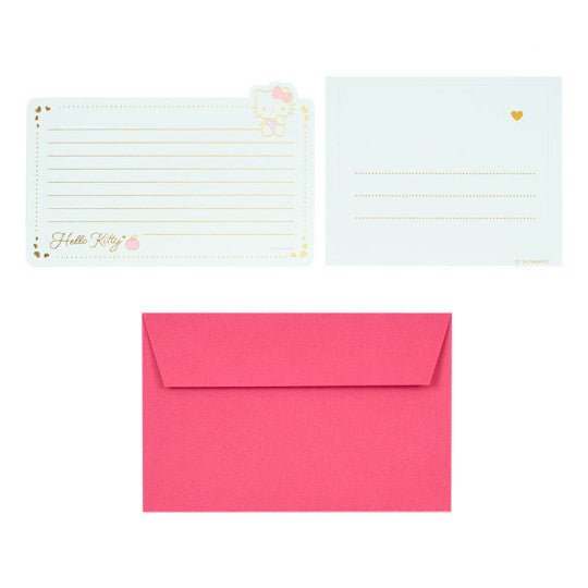 Sanrio Hello Kitty Mini Letter Set with Envelopes & Stickers - Twinkle Glory