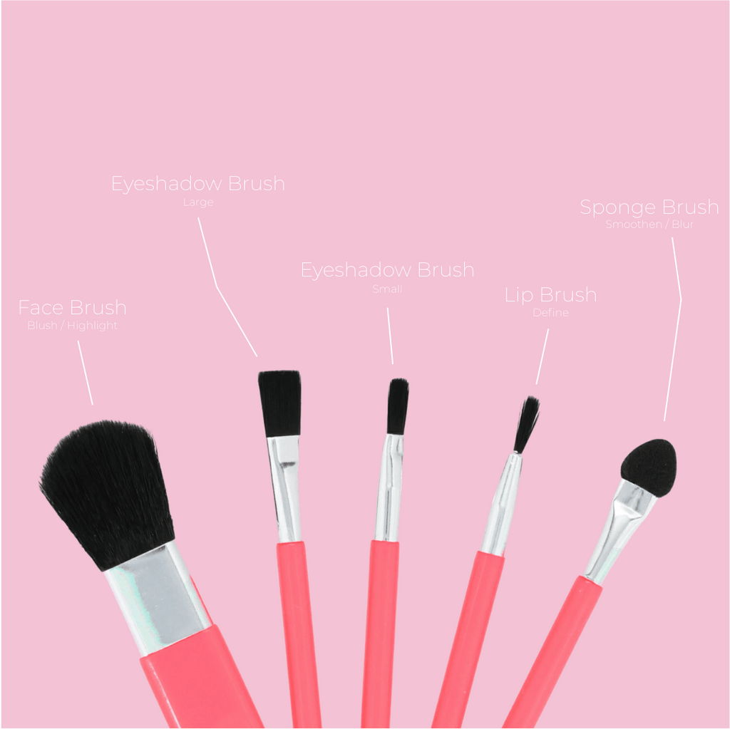 Sanrio Hello Kitty Mini Makeup Brush Set - Twinkle Glory